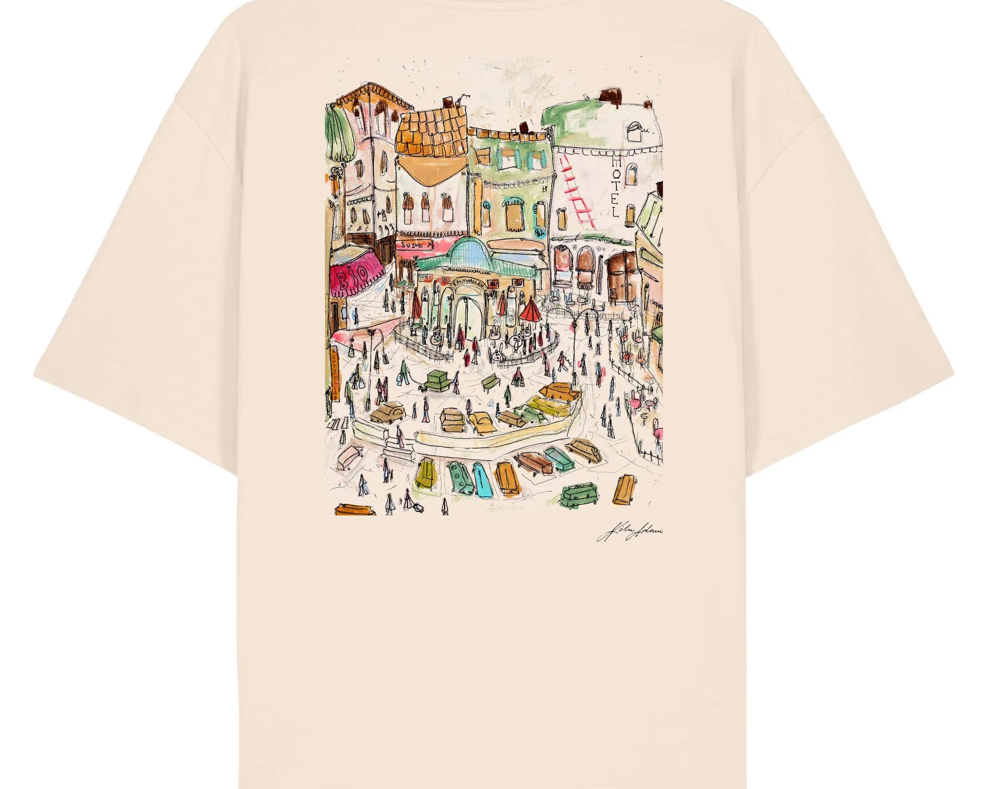 T-shirt back