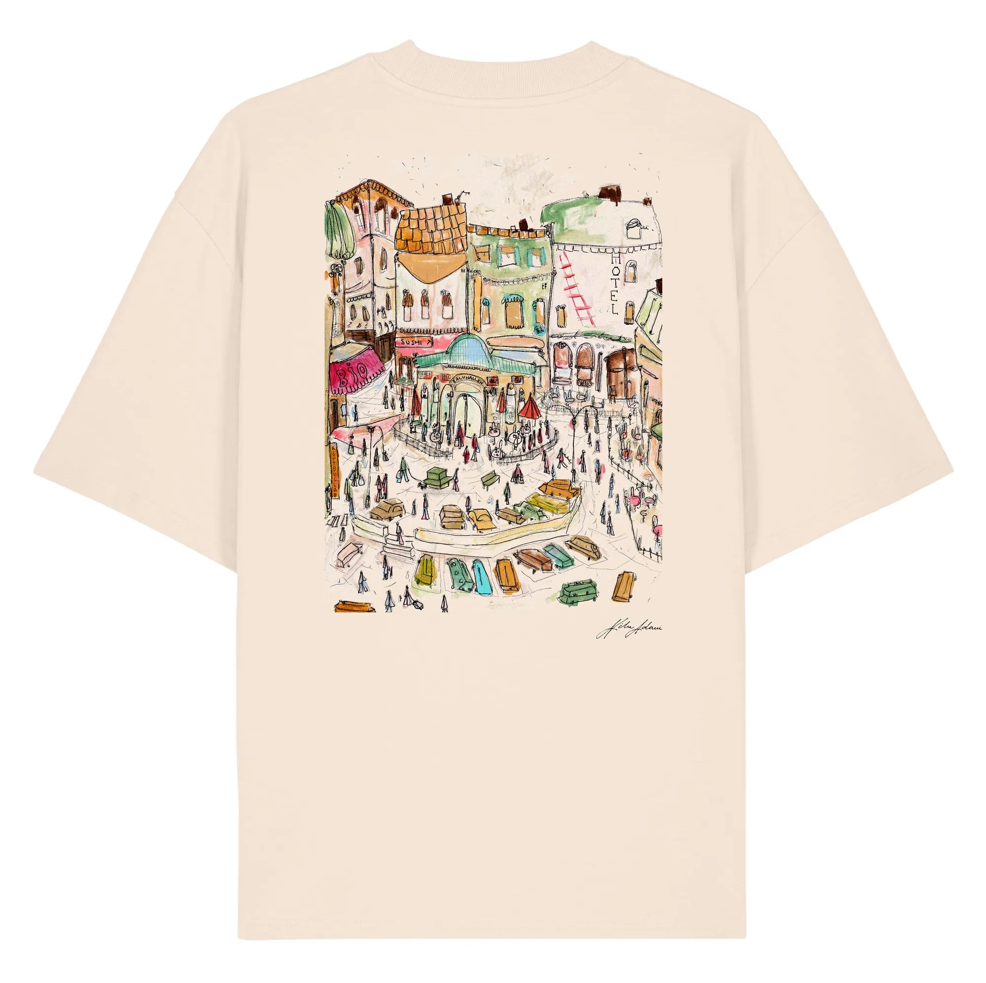 T-shirt back